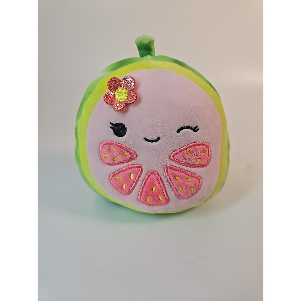 Squishmallows Lena The Guava Fruit  5" Mini Plush Stuffed Animal Toy